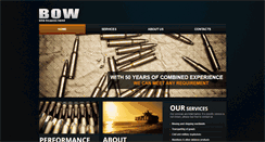 Desktop Screenshot of bowship.com